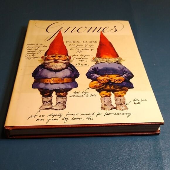 Gnomes Hardcover Book with Illustrations 1977 - Picture 1 of 7